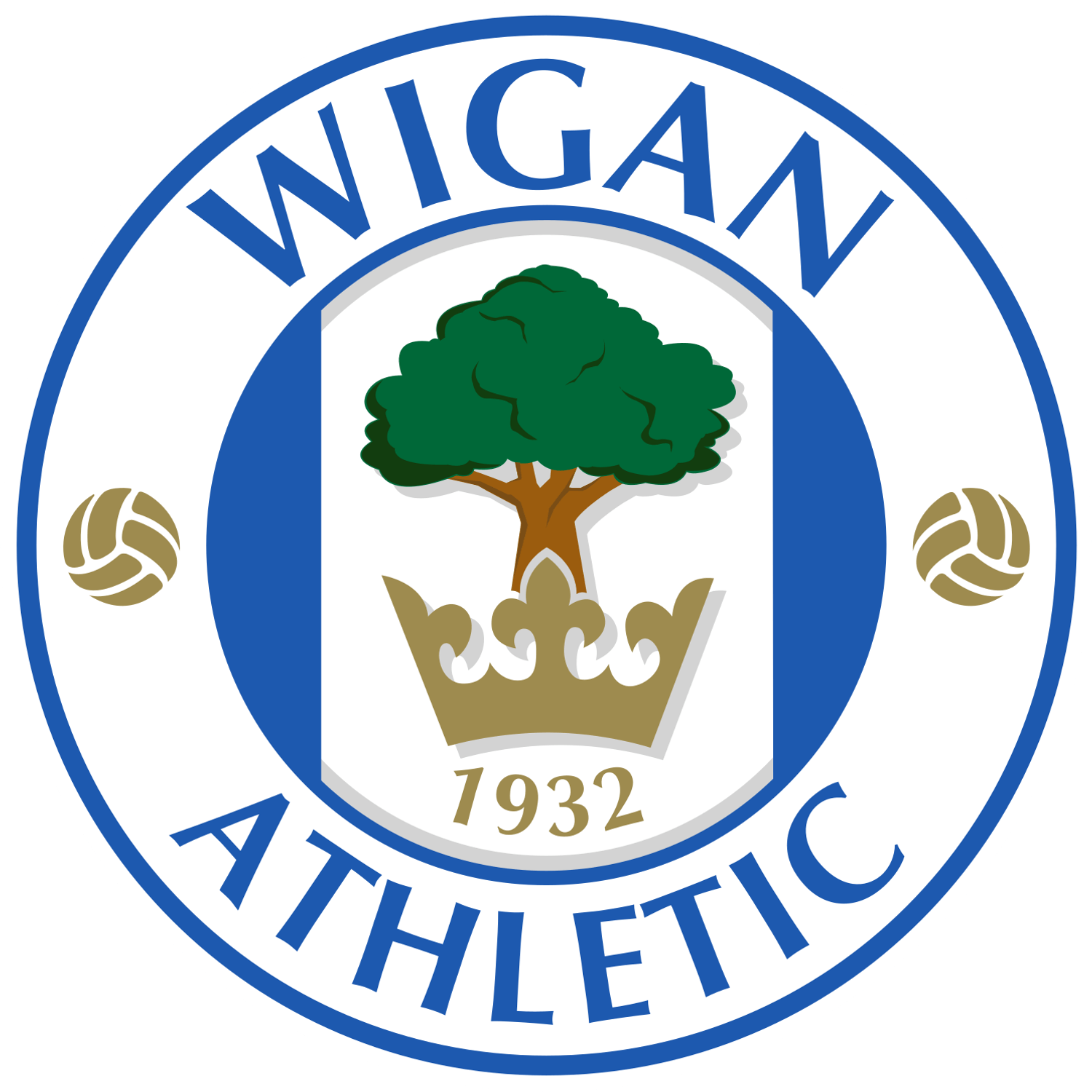 Wigan crest